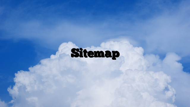 Sitemap